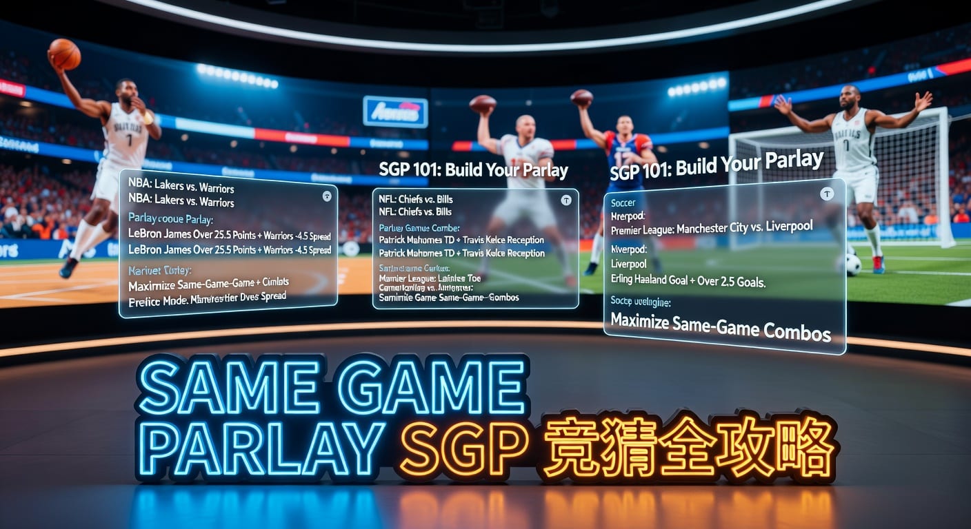 Same Game Parlay SGP 投注指南2026