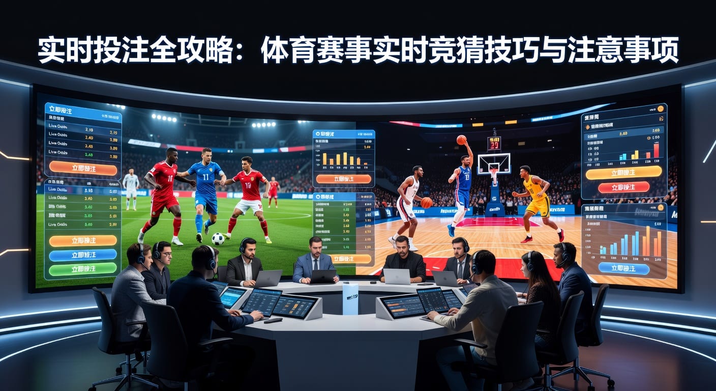 实时投注指南：体育赛事高手必备策略