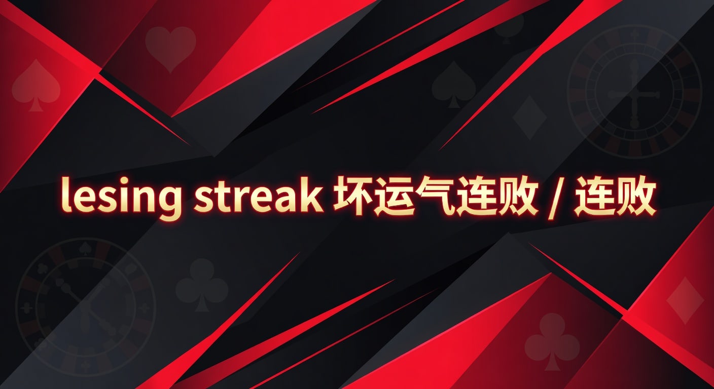 连败（Losing Streak）坏运气终结指南