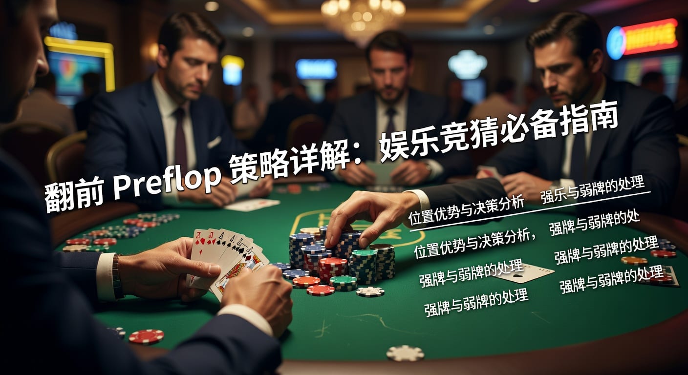 翻前 Preflop 策略详解：德州扑克胜率提升指南