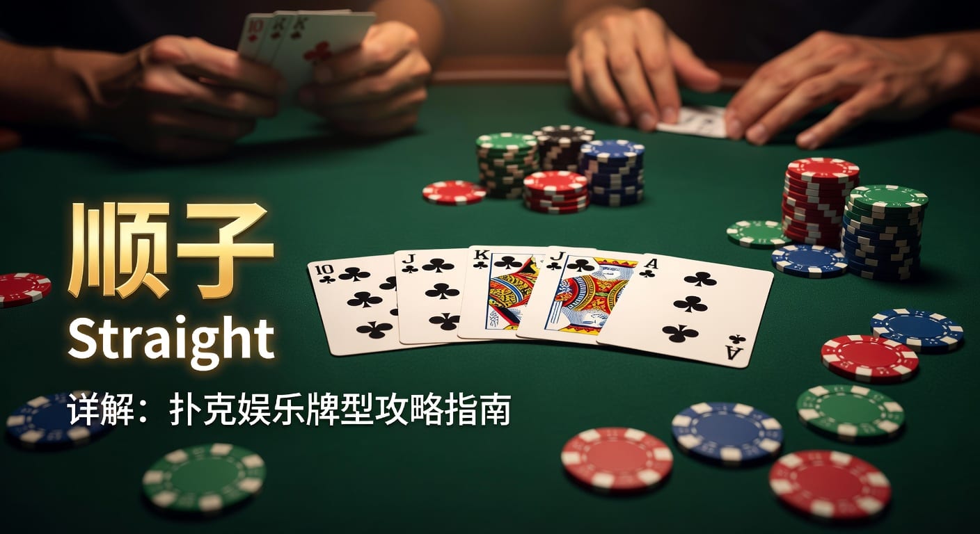 顺子 Straight 扑克牌型策略与概率