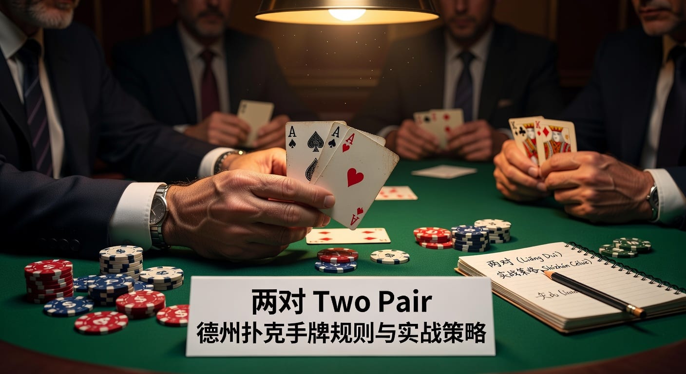 两对 Two Pair 德州扑克胜率打法指南