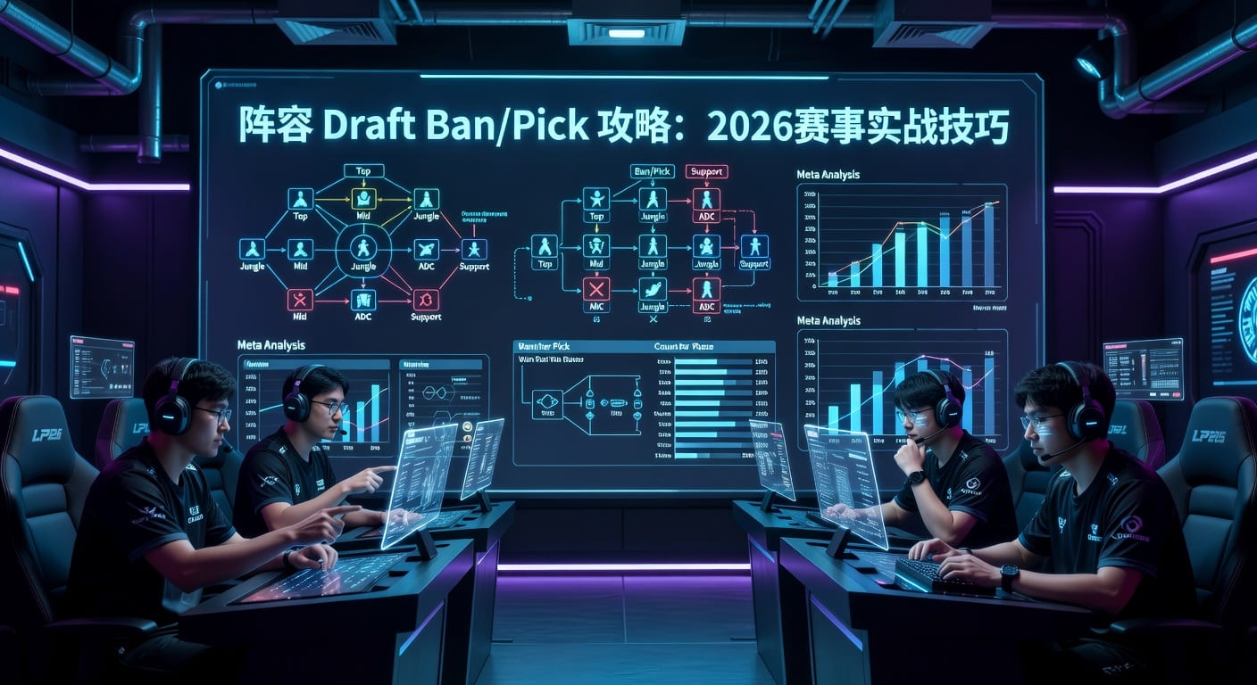 阵容 Draft Ban/Pick策略：2026电竞预测与博彩指南