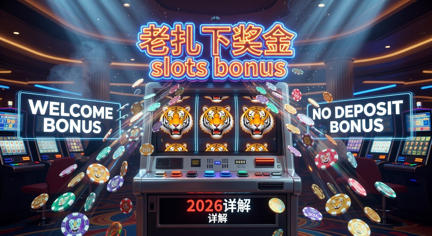 老虎机奖金：欢迎奖金&无存款奖金详解