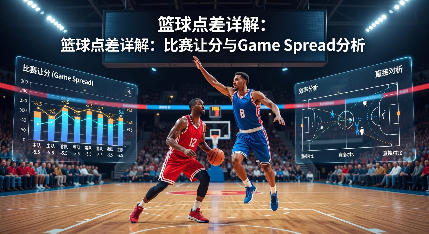 篮球点差分析：比赛让分盘投注指南