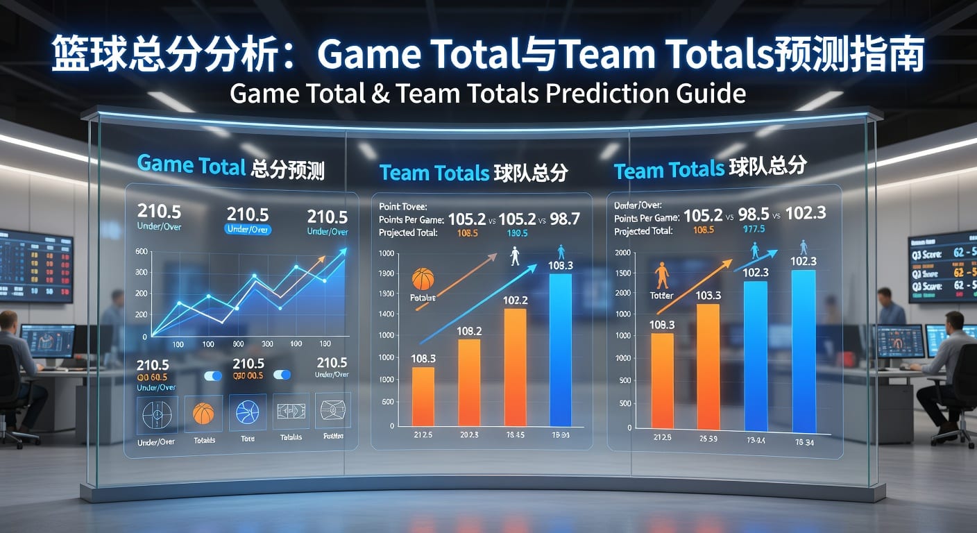 篮球总分Game Total Team Totals投注攻略