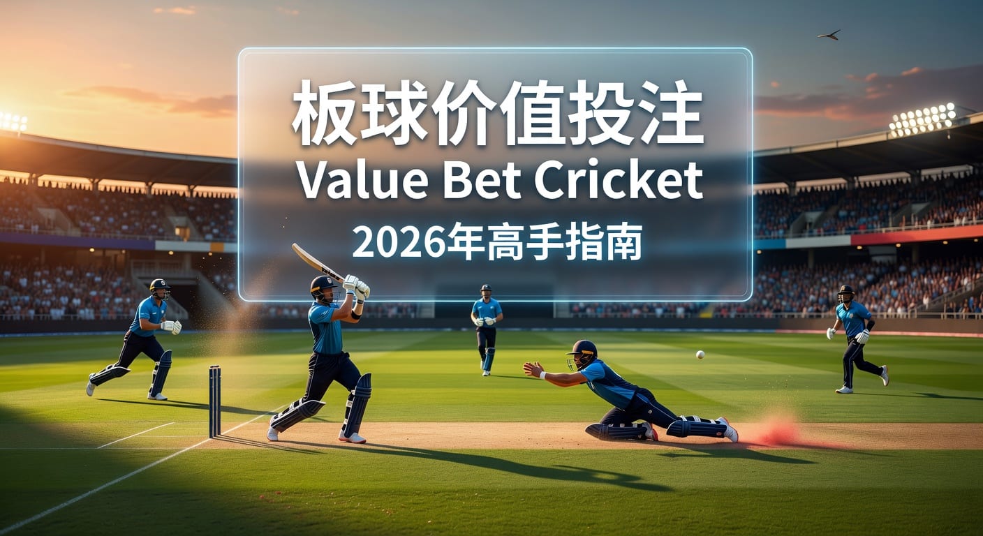 板球价值投注全攻略：Value Bet Cricket识别策略