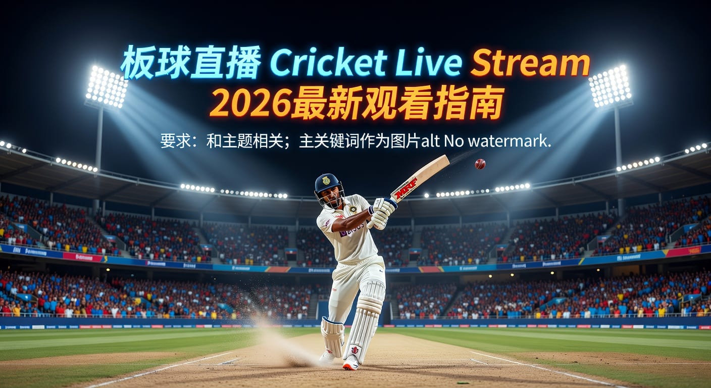 板球直播 Cricket Live Stream 2026免费观看攻略